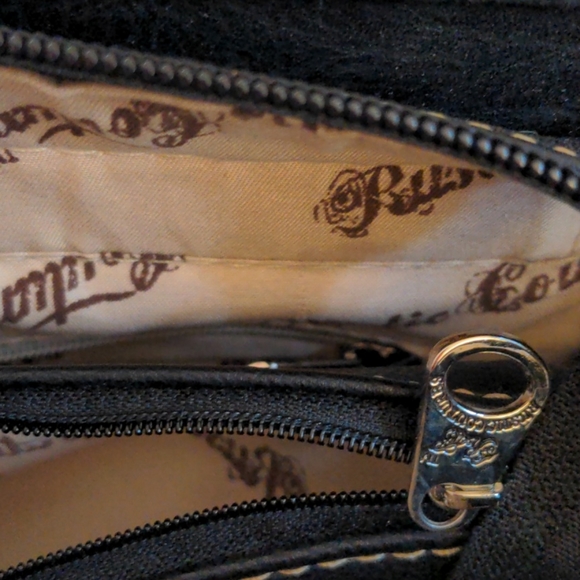 Studded leather purse with a matching wallet - Picture 11 of 12